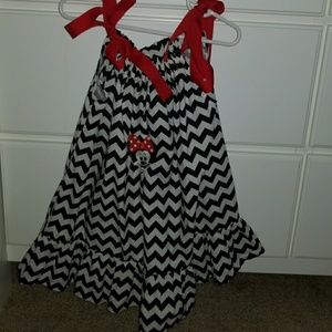 Minnie mouse toddler dress